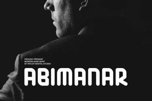 Abimanar: The Modern Typeface for Clear Branding