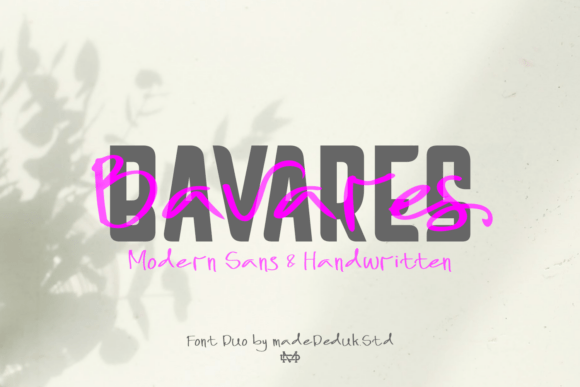 Bavares Font Review for Makers and Designers