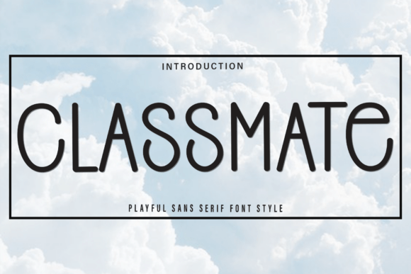Classmate: A Festive Typeface for Holiday Branding