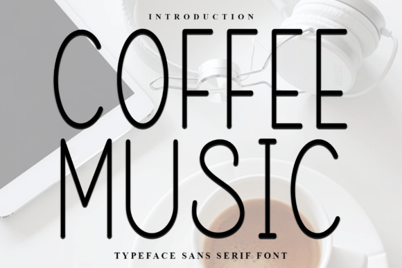 Coffee Music: A Festive Typeface for Holiday Campaigns
