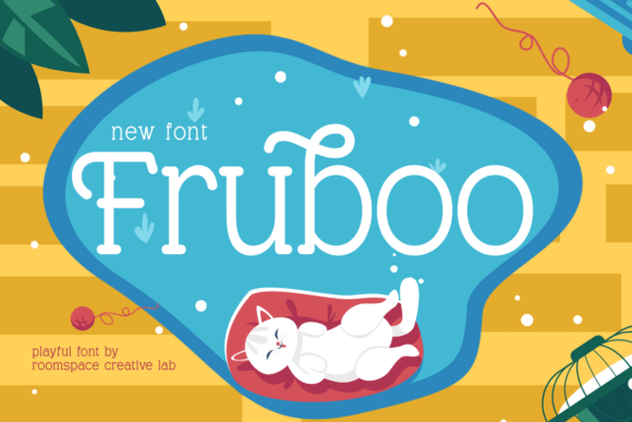 Fruboo Typeface for Bold Craft Projects
