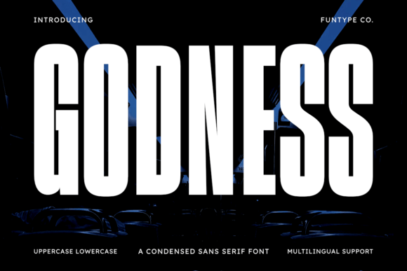 Godness Typeface: Bold Branding for Small Business