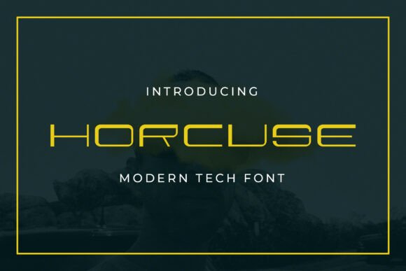 Horcuse Font: A Bold Tech Sans for Modern Design