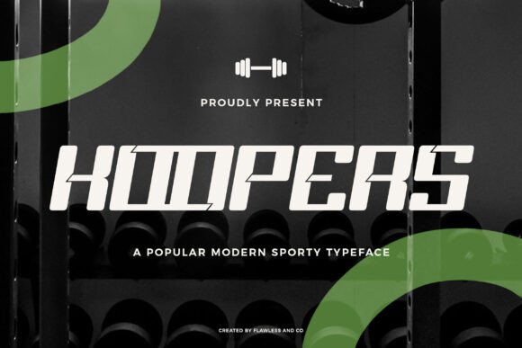 Koopers Typeface for Bold Editorial Headlines