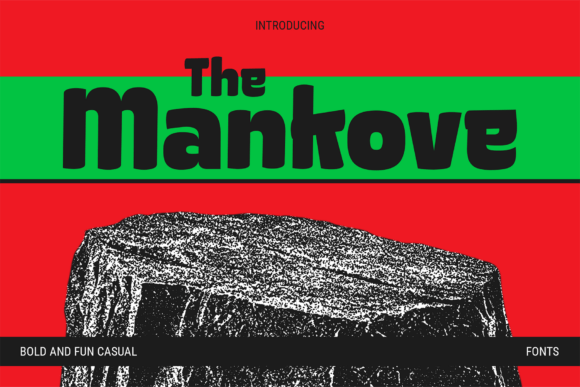 Mankove: A Bold Typeface for Makers