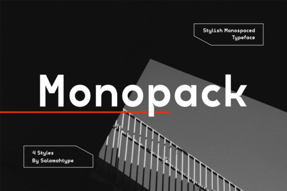 Monopack Regular Font for Modern Campaigns