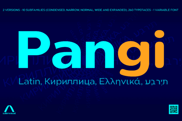 Panginarrow: A Sleek Sans Serif Typeface for Modern Editors