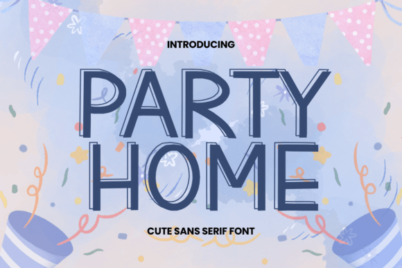 Party Home Font Review for Modern Branding