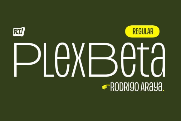 Plex Beta Regular: The Modern Typeface for Small Business Branding