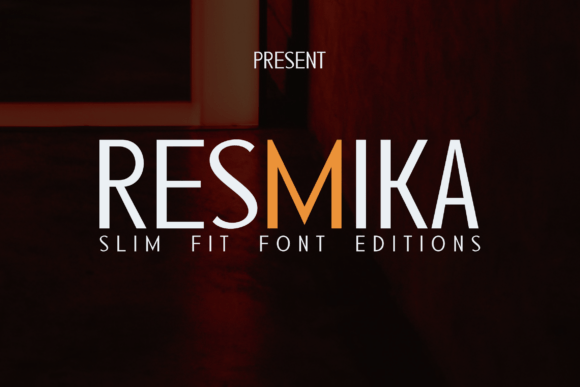 Resmika Typeface for Modern Business Branding