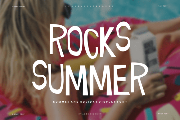 Rocks Summer Font: Elevate Your Summer Branding