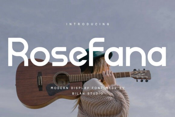 Rosefana Typeface for Modern Branding