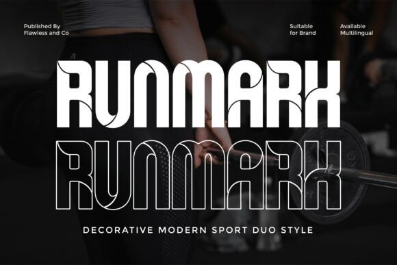 Runmark: A Modern Sans Serif Typeface for Bold Editorial Design