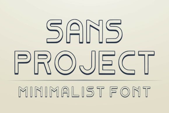 Sans Project: A Playful Typeface for Editorial Design