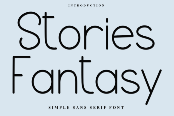 Stories Fantasy: A Festive Typeface for Holiday Design