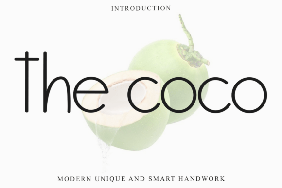 The Coco Font: A Soft Sans Serif for Modern Branding