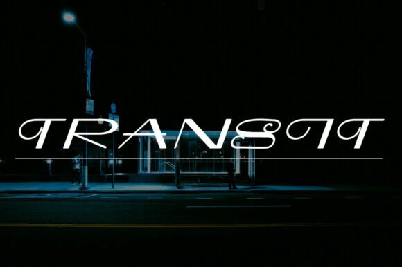 Transit: The Cinematic Display Font for Bold Campaigns